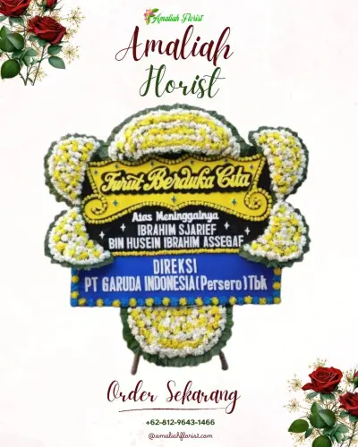Papan Bunga Duka di Kadaleman